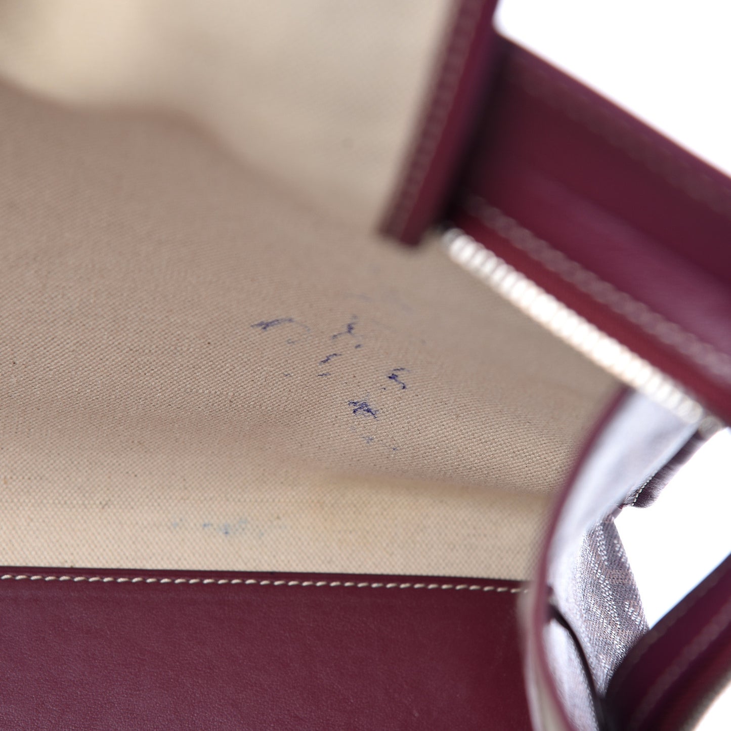 Goyardine Marquises Tote Burgundy