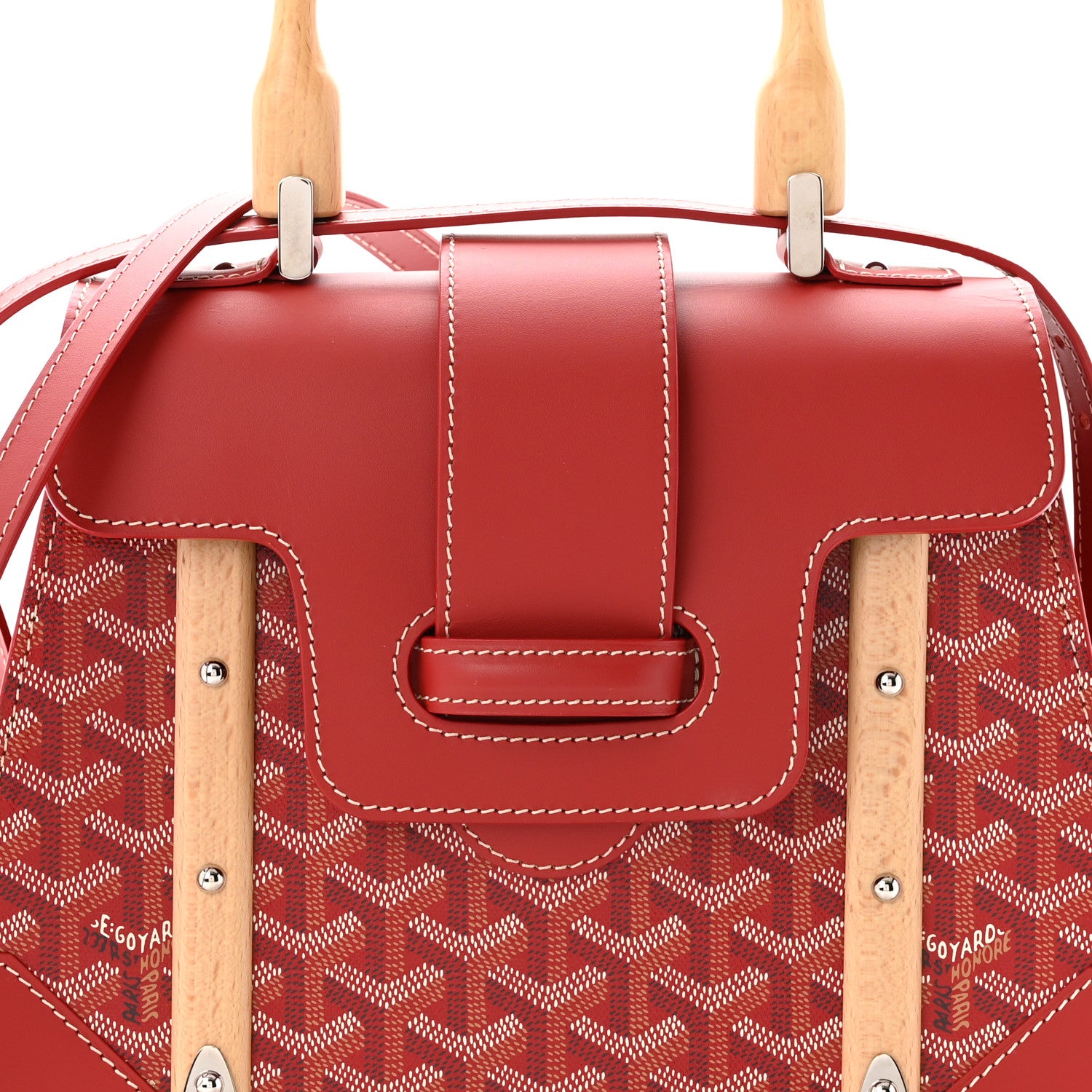 Goyard Goyardine Saigon PM Red 7 of 10
