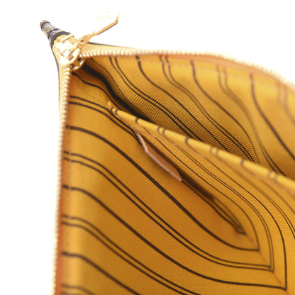 Louis Vuitton Monogram Neverfull MM GM Pochette Mimosa 6 of 10