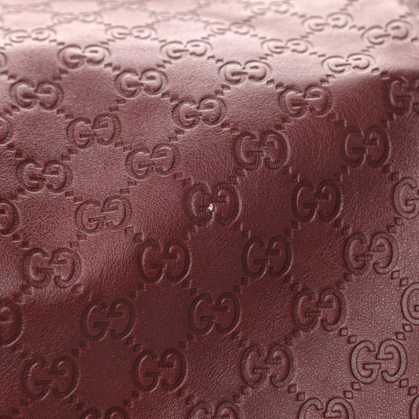 Guccissima Large Sukey Tote Cherry