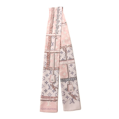 Louis Vuitton Silk Monogram Confidential Bandeau Light Pink 2 of 3