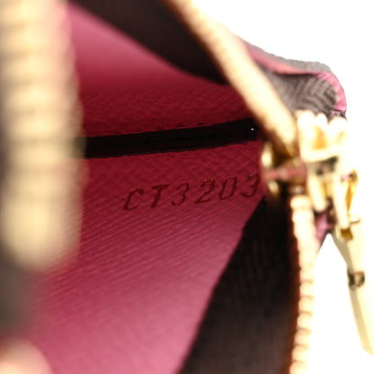 Louis Vuitton Monogram 2023 Christmas Animation Alpine Key Pouch  Pink 7 of 9