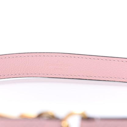 Louis Vuitton Calfskin Montaigne Shoulder Strap Rose Ballerine 4 of 4