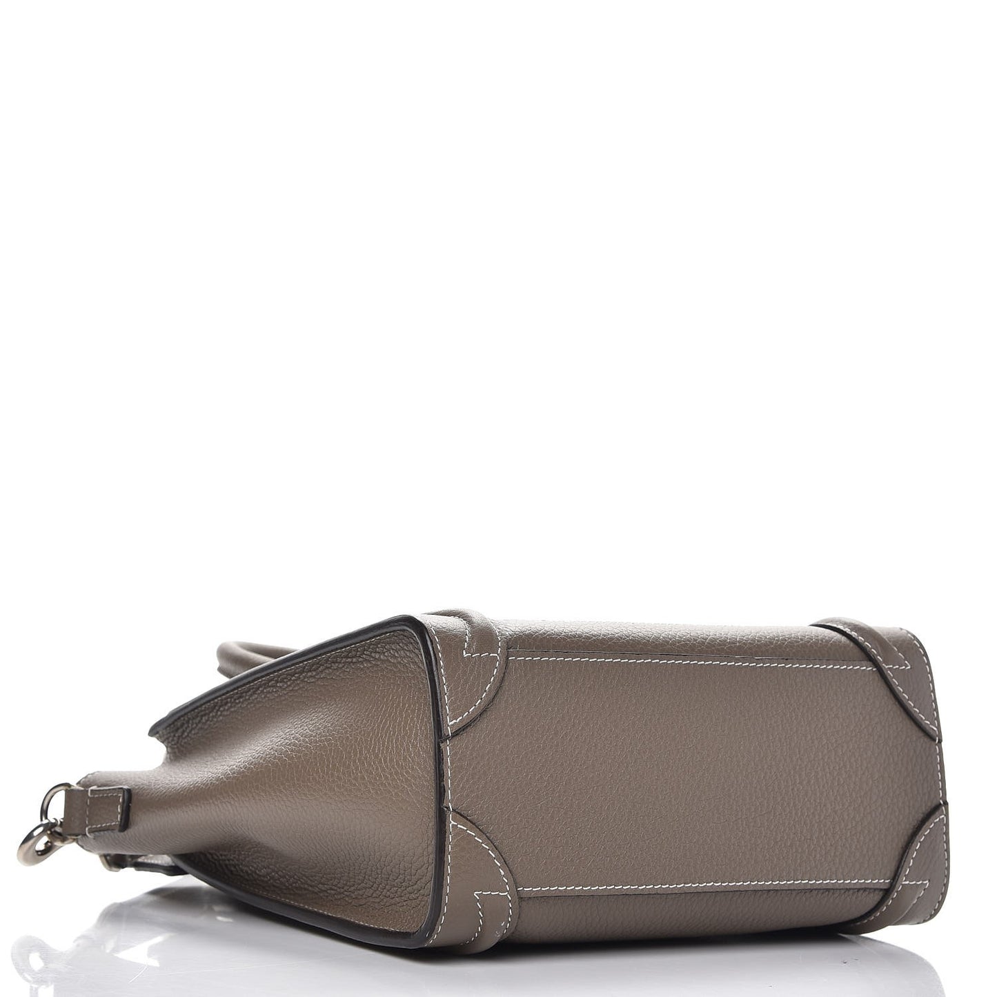 Drummed Calfskin Nano Luggage Souris