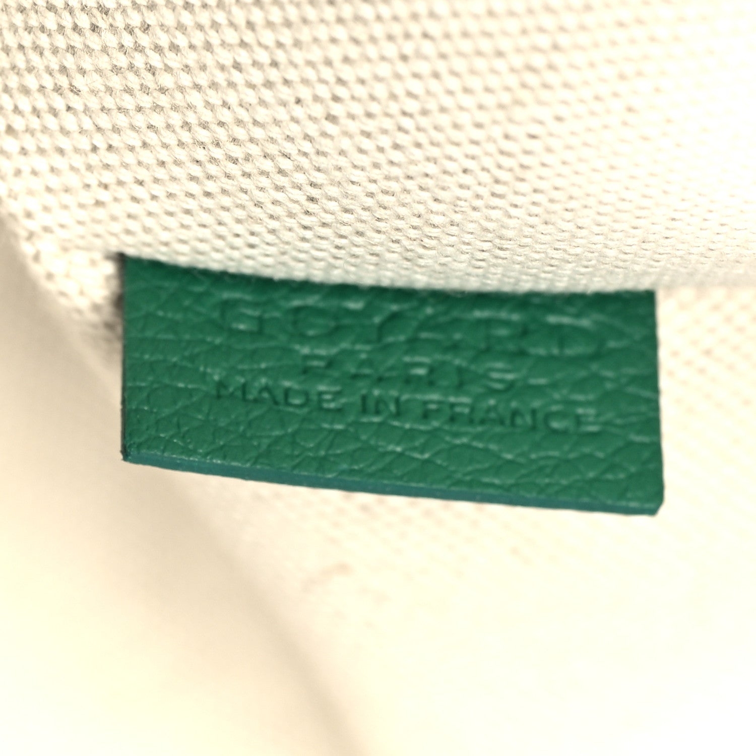 Goyard Goyardine Villette Tote Green 7 of 10