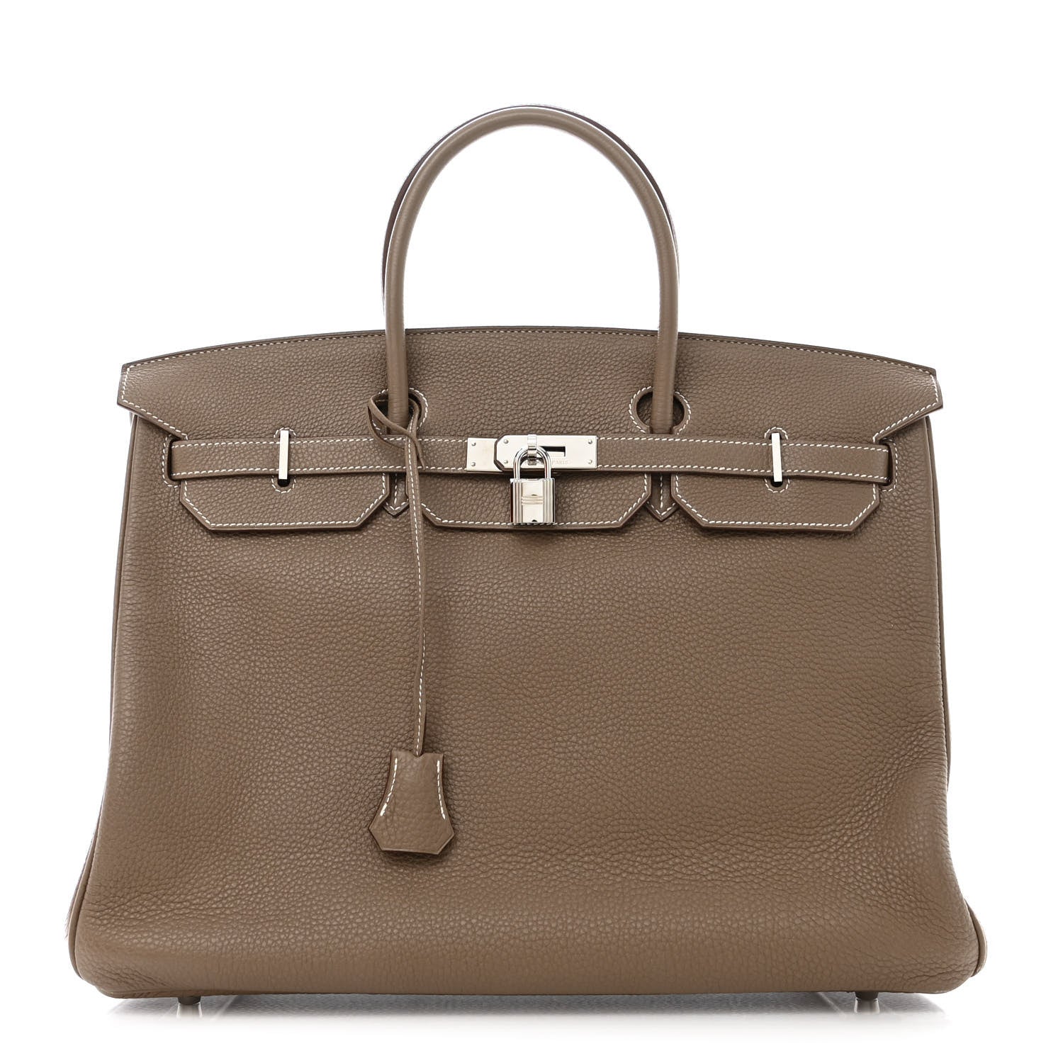 Hermes Togo Birkin 40 Etoupe 1 of 11