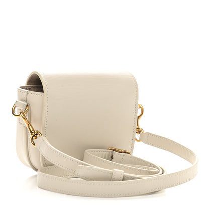 Saint Laurent Smooth Calfskin Mini Betty Satchel Ivory 3 of 12