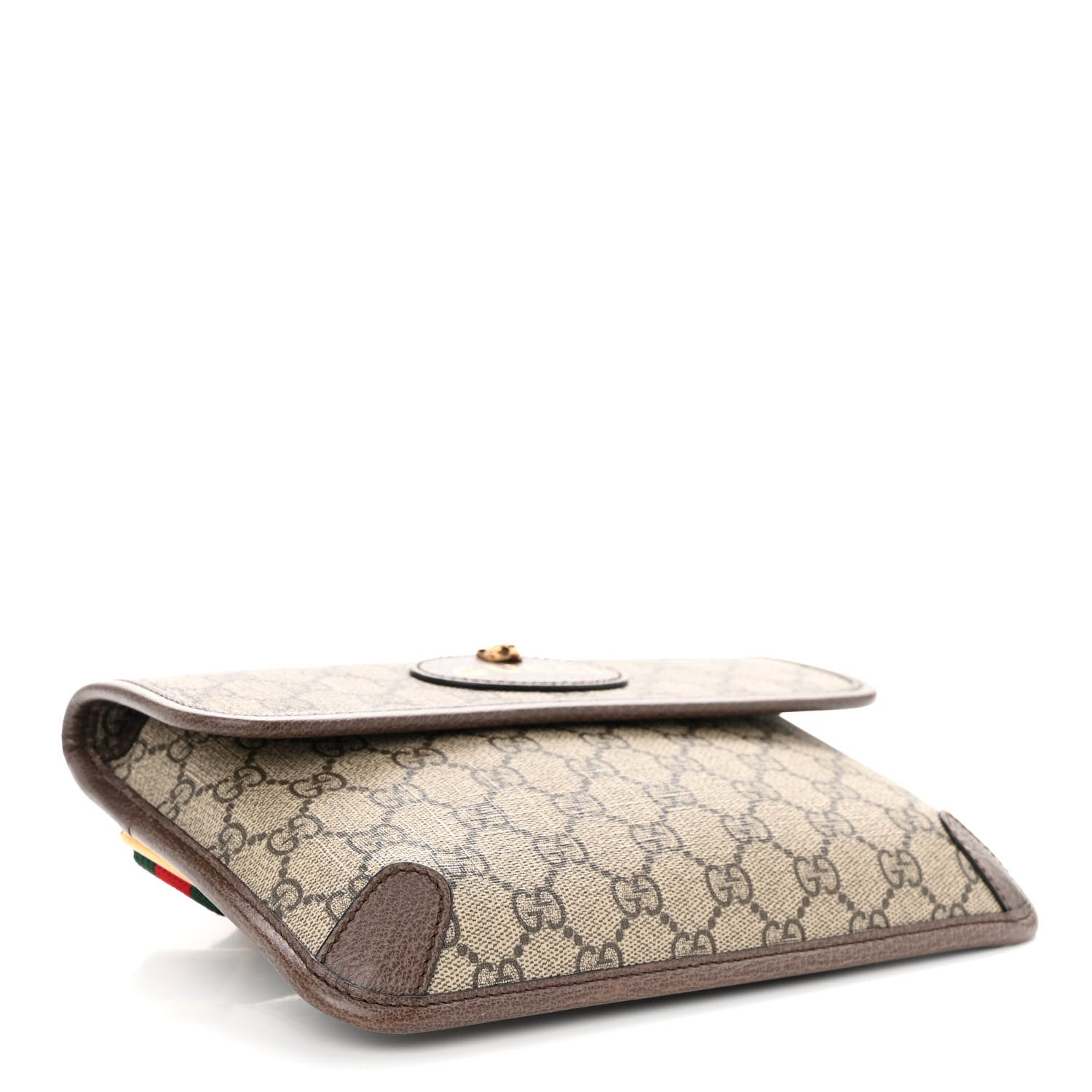 Gucci GG Supreme Monogram Neo Vintage Web Belt Bag Brown 4 of 10