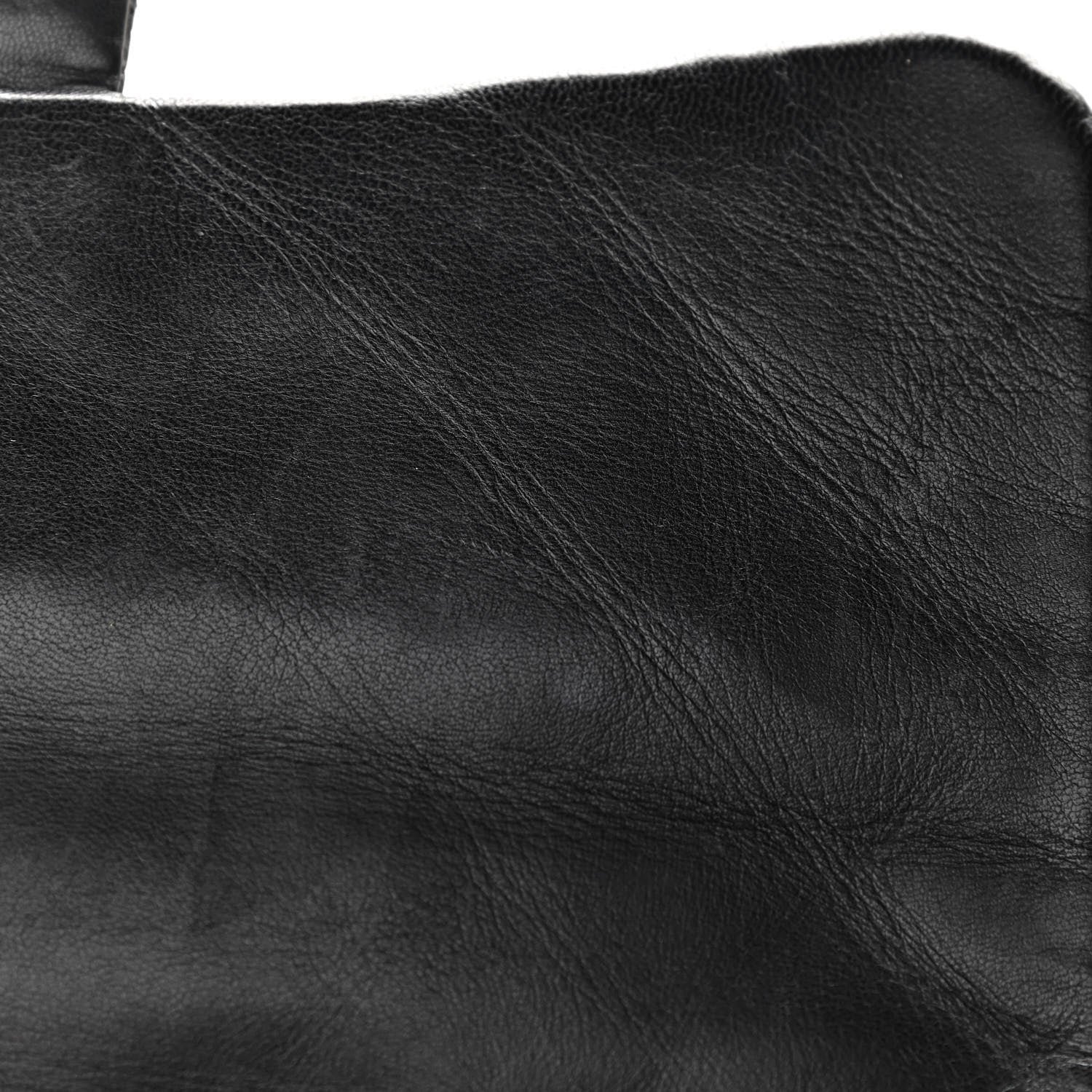 Chanel Lambskin Perforated Jumbo Single Flap Black 11 of 12