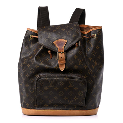 Louis Vuitton Monogram Montsouris GM Backpack 1 of 10