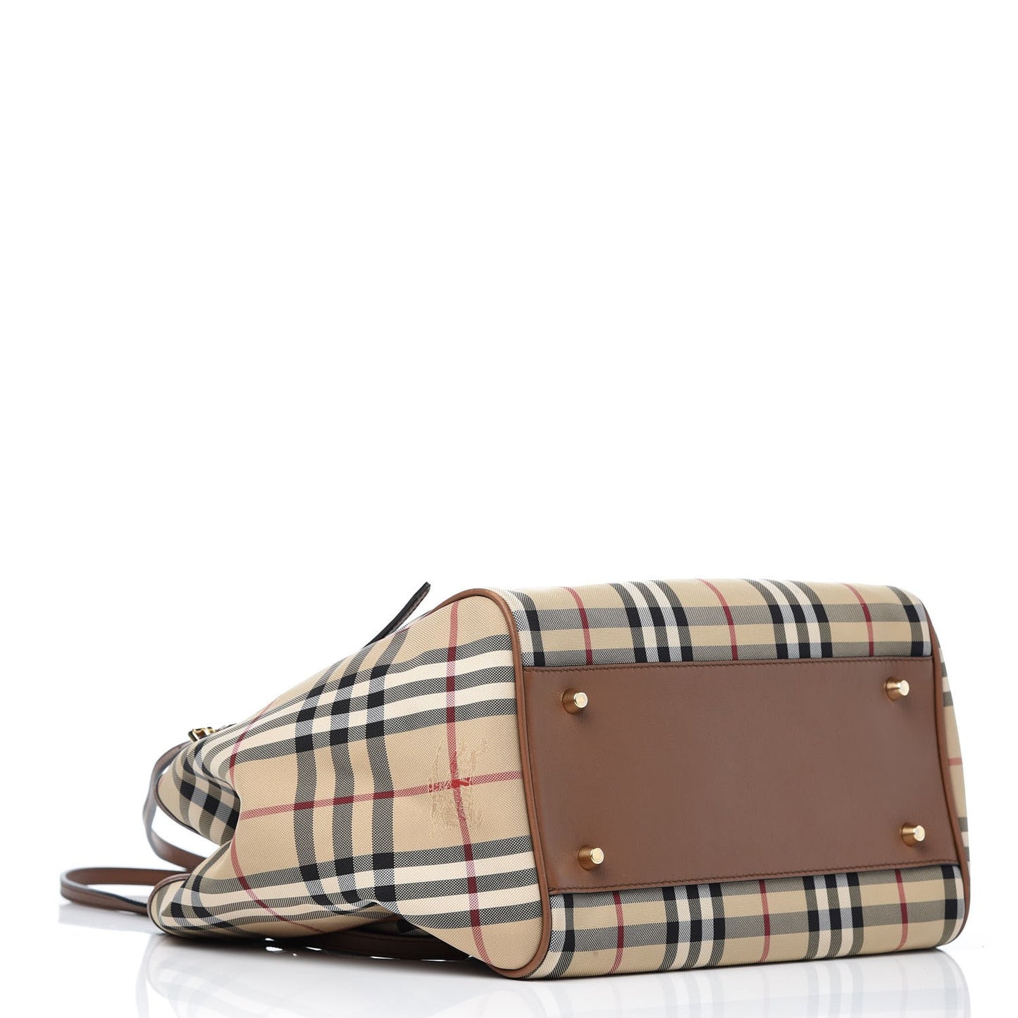 Horseferry Check Small Canterbury Tote Tan