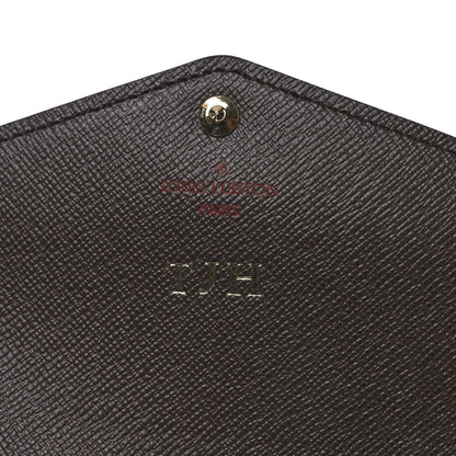 Louis Vuitton Damier Ebene Sarah Wallet NM 6 of 6
