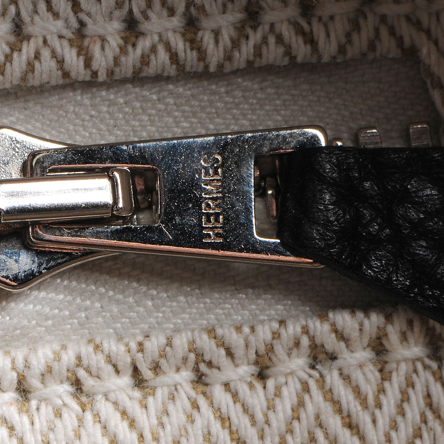 Hermes Taurillon Clemence Victoria II 35 Black 6 of 17