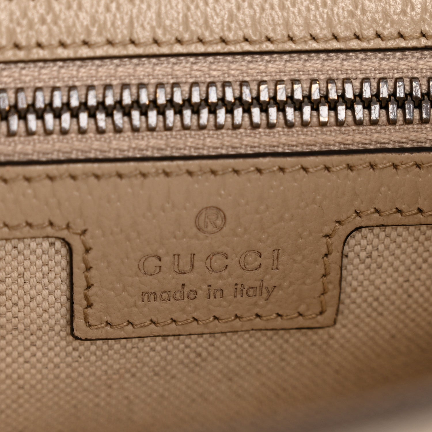 Gucci GG Supreme Monogram Azalea Calfskin Retro Interlocking G Buckle Backpack Beige Mystic White 6 of 14