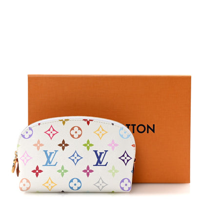 Louis Vuitton LV x TM Monogram Multicolor Cosmetic Pouch PM White 7 of 7