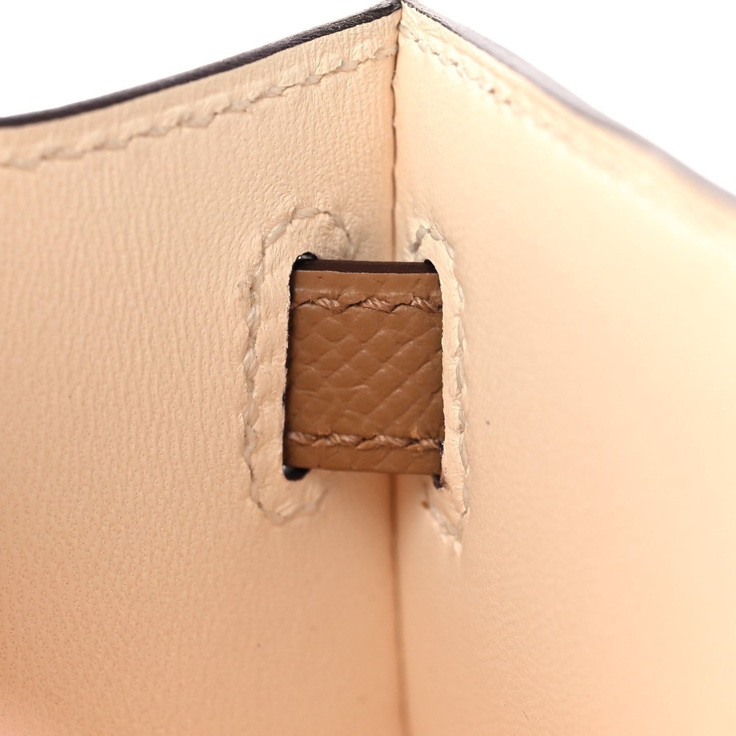 Epsom Mini Kelly Sellier 20 Nata Chai Gris Meyer