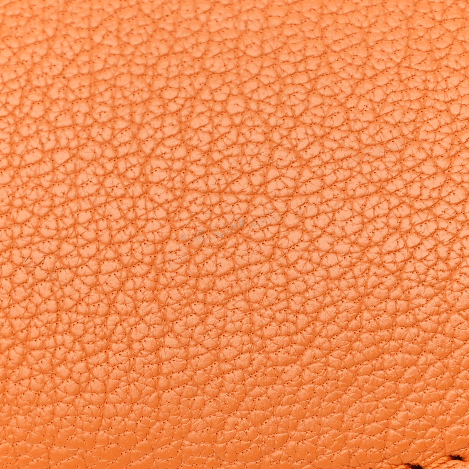 Celine Goatskin Medium Classic Box Flap Bag Orange 14 of 16