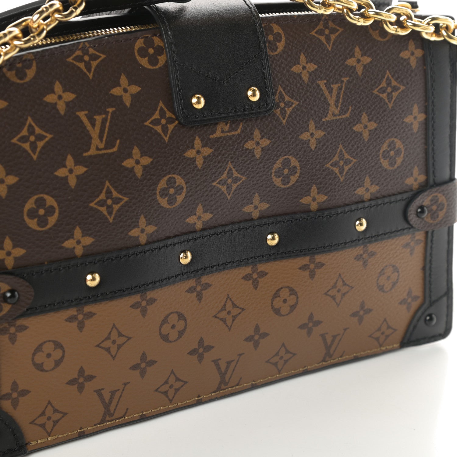 Louis Vuitton Reverse Monogram Trunk Clutch 12 of 13