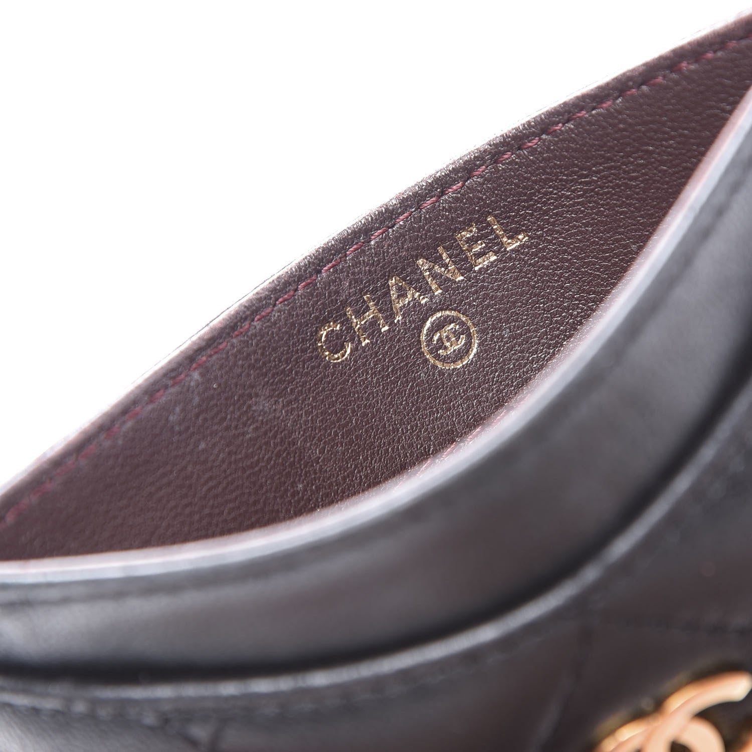 Chanel Lambskin Quilted Card Holder Black 5 of 9