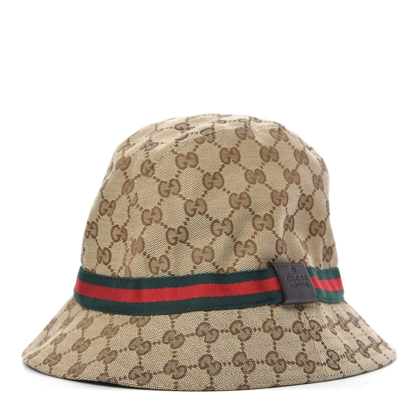 Monogram Web Bucket Hat XL Brown