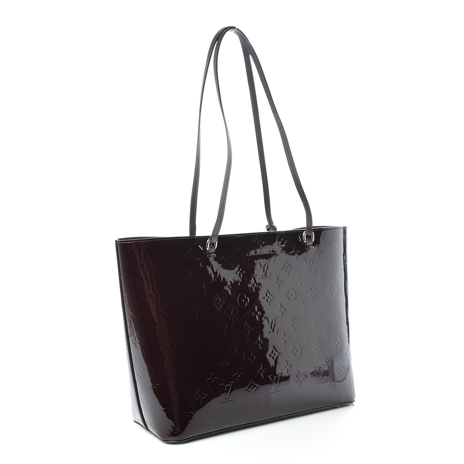 Louis Vuitton Vernis Long Beach MM Amarante 4 of 11