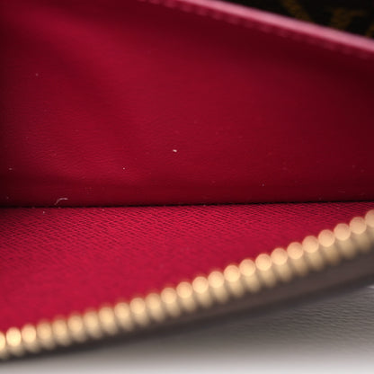 Louis Vuitton Monogram Clemence Wallet Fuchsia 9 of 12