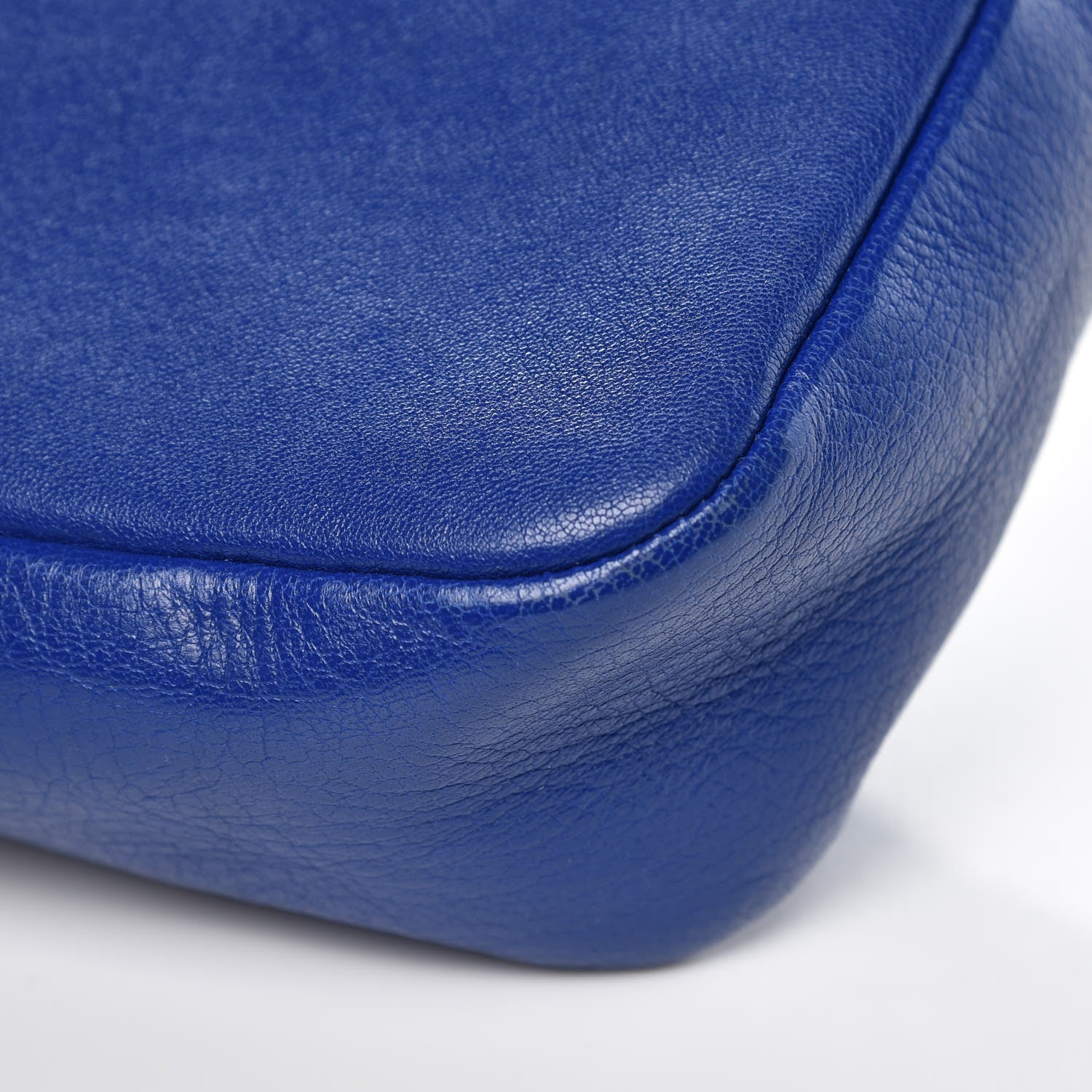 Saint Laurent Lambskin Monogram Small Lou Camera Bag Royal Blue 9 of 13