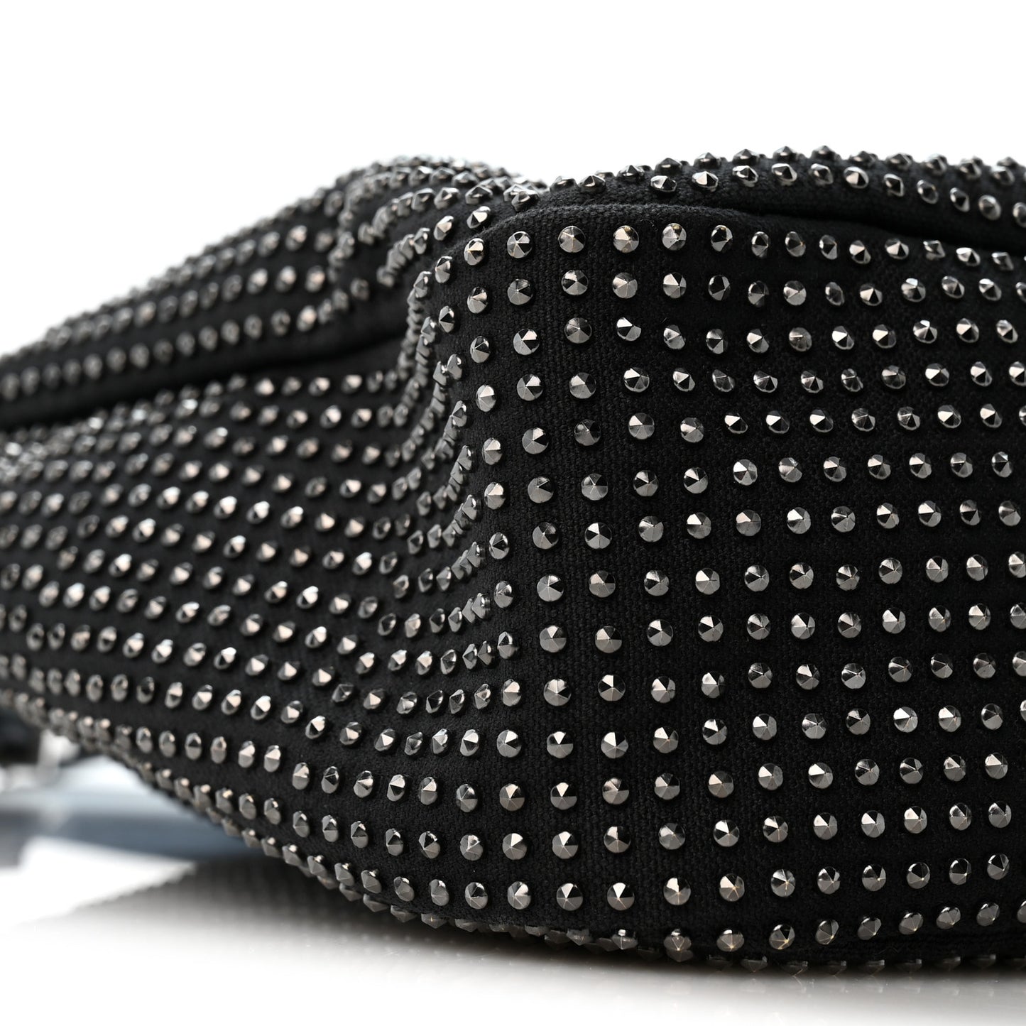 Cotton Studded Le 5 A 7 Soft Hobo Black