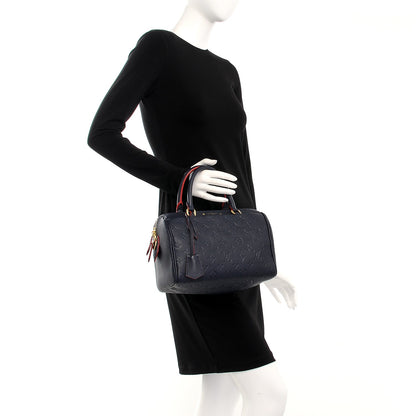 Louis Vuitton Empreinte Speedy Bandouliere 25 NM Marine Rouge 3 of 6