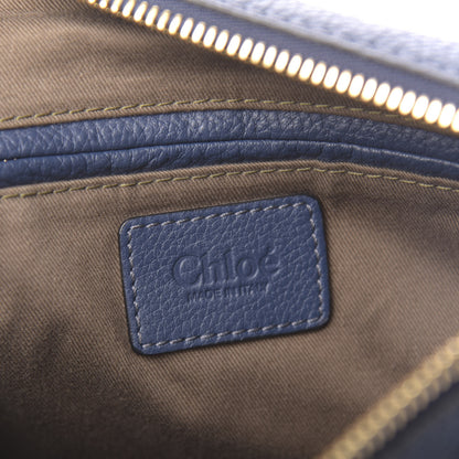 Chloe Calfskin Medium Marcie Satchel Royal Navy 6 of 12