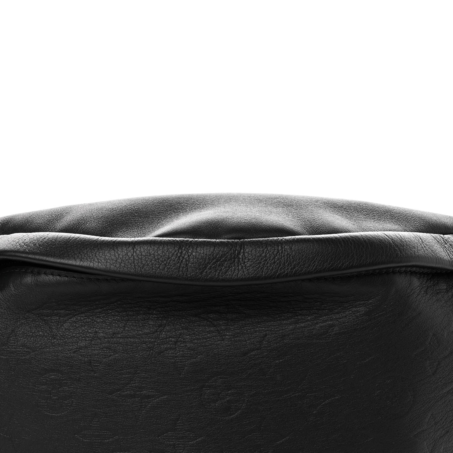 Louis Vuitton Calfskin Monogram Shadow Discovery Bumbag Black 7 of 7