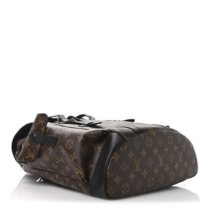 Louis Vuitton Monogram Macassar Christopher MM Backpack 7 of 19