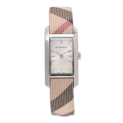 Burberry Stainless Steel Calfskin 20mm Heritage Nova Check Quartz Watch BU9503 1 of 5