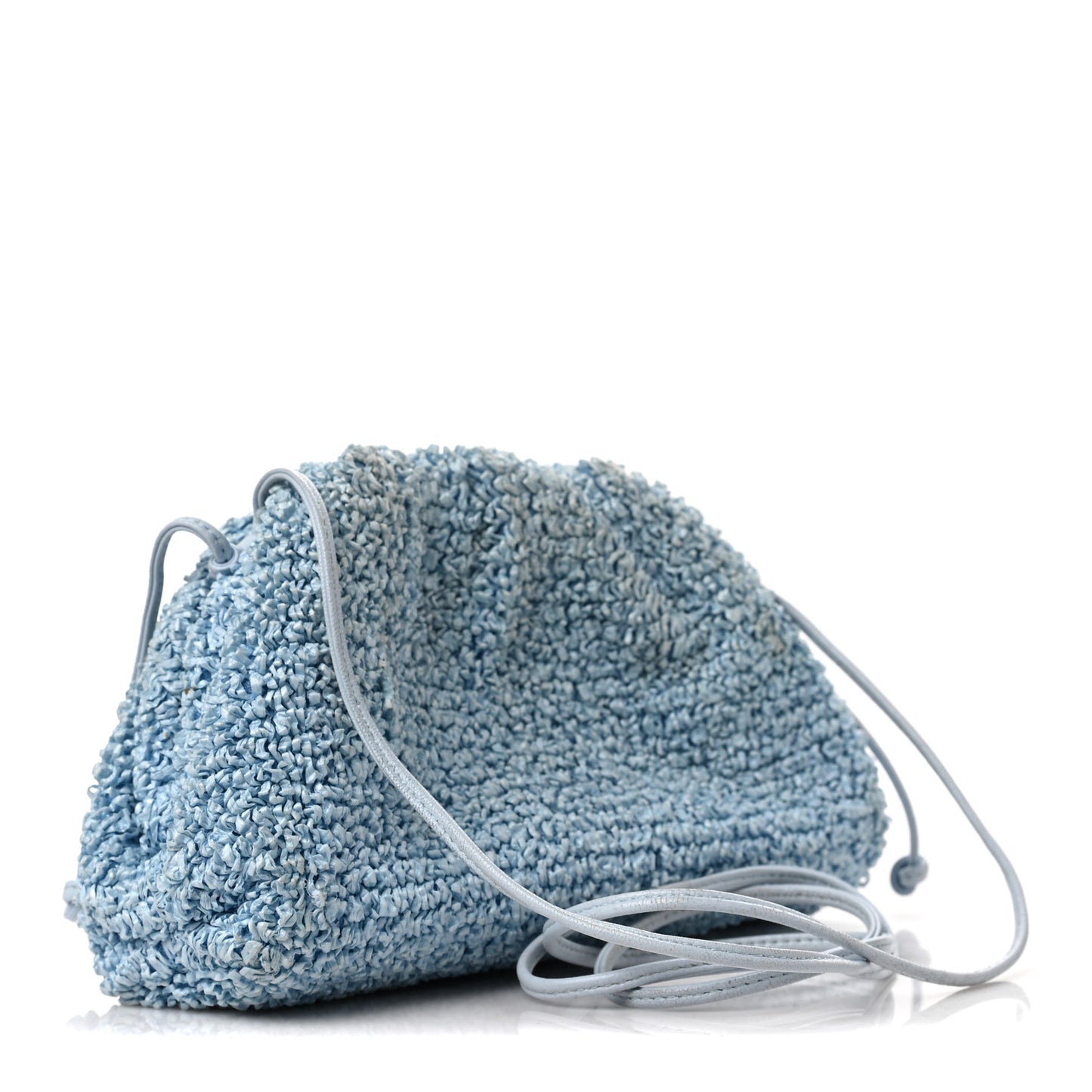 Boucle Curly Raffia The Mini Pouch Bubble