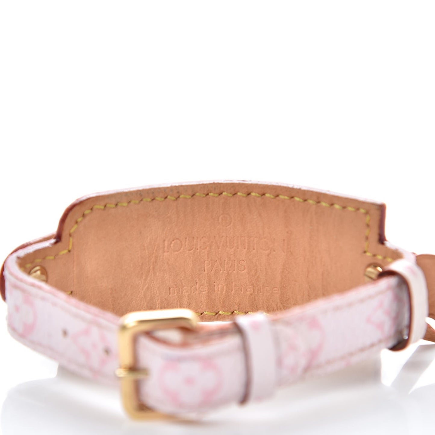 Monogram Cherry Blossom Address Wish Bracelet Pink