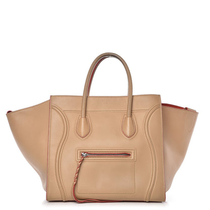 Celine Supple Calfskin Medium Phantom Luggage Camel 1 of 18
