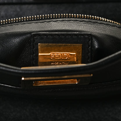 Fendi Nappa Mini Peekaboo Iconic Satchel Black 6 of 15