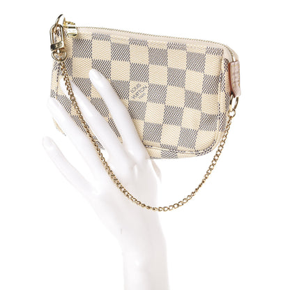 Louis Vuitton Damier Azur Mini Pochette Accessories 2 of 8