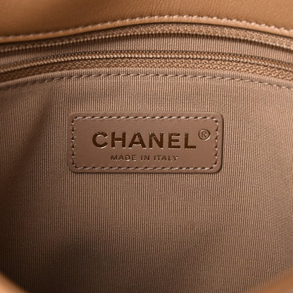 Chanel Calfskin Stitched Easy Mood Flap Beige 6 of 11