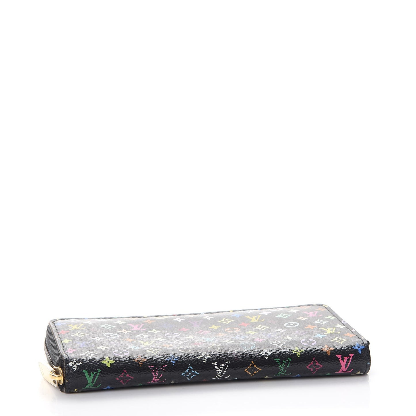 Monogram Multicolor Zippy Wallet Black