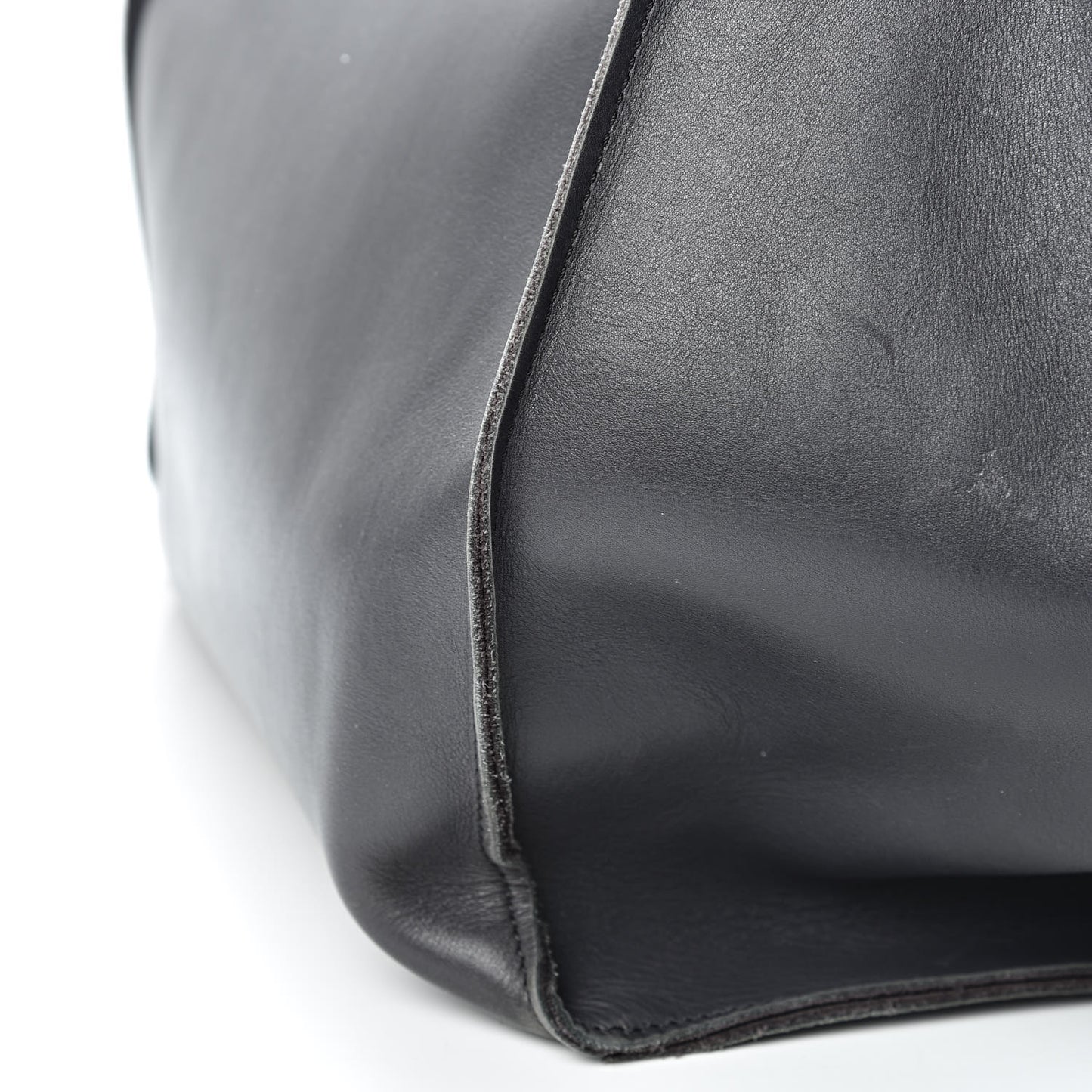 Smooth Calfskin Medium Big Bag Liquorice