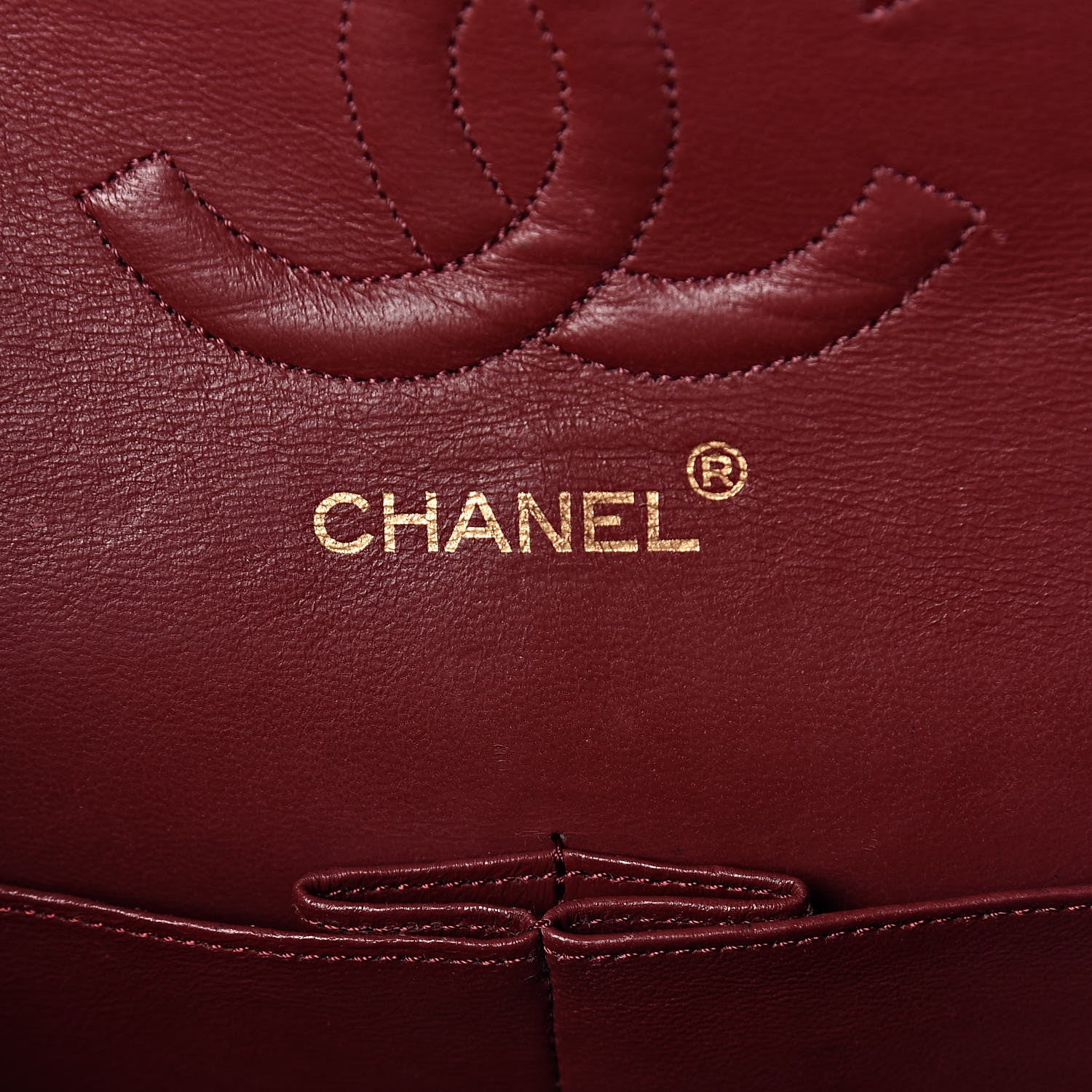 Chanel Lambskin Quilted Medium Double Flap Black 6 of 12
