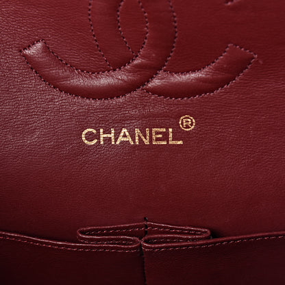 Chanel Lambskin Quilted Medium Double Flap Black 6 of 12