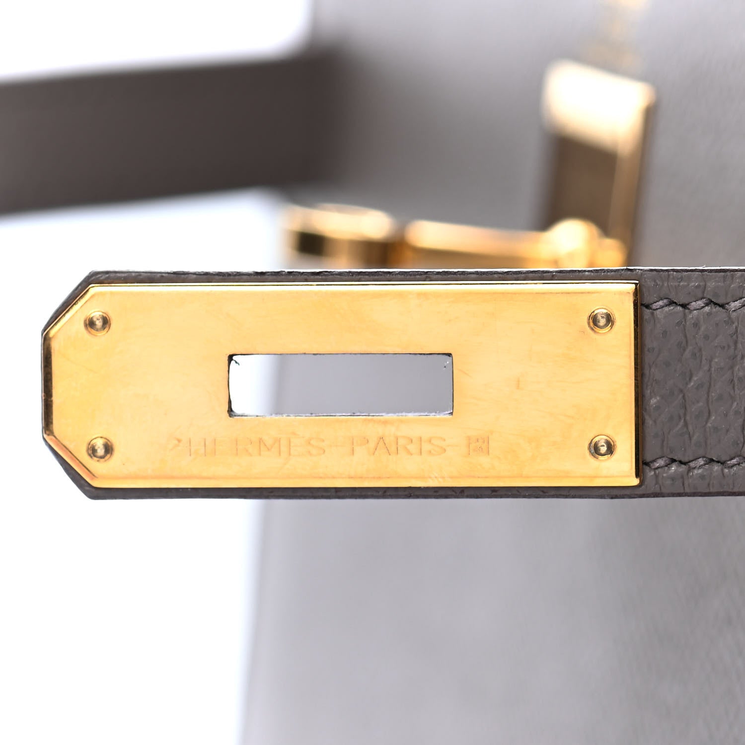 Hermes Epsom Kelly Sellier 28 Etain 30 of 39
