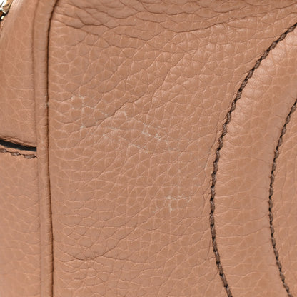 Gucci Pebbled Calfskin Small Soho Disco Bag Camelia 11 of 11