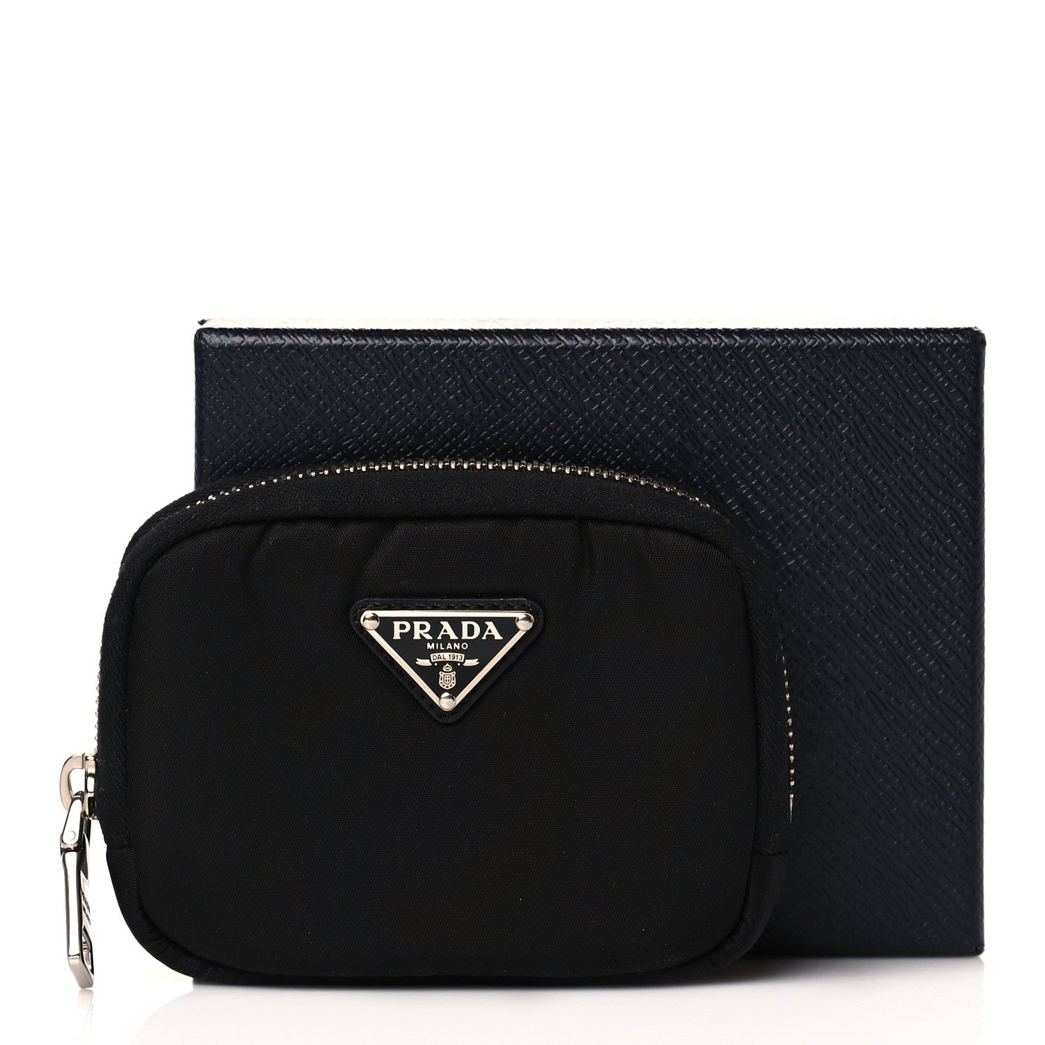 Prada Re-Nylon Vela Cosmetic Pouch Black 9 of 9