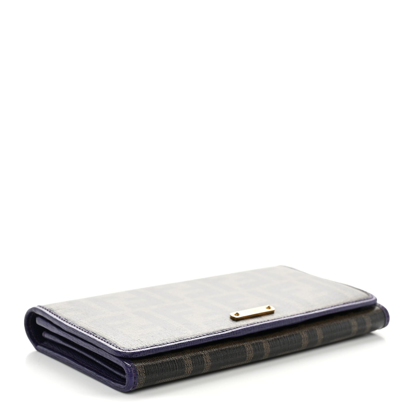 Zucca Continental Wallet Tobacco Purple