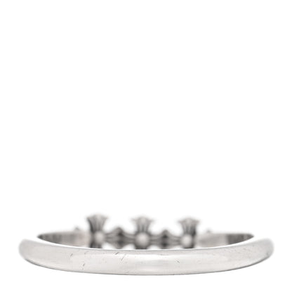 Chrome Hearts Sterling Silver 3 Maltese Cross Bubblegum Ring 51 5.75 3 of 4