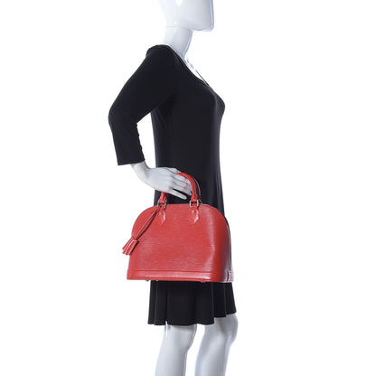 Louis Vuitton Epi Alma PM Coquelicot 2 of 23