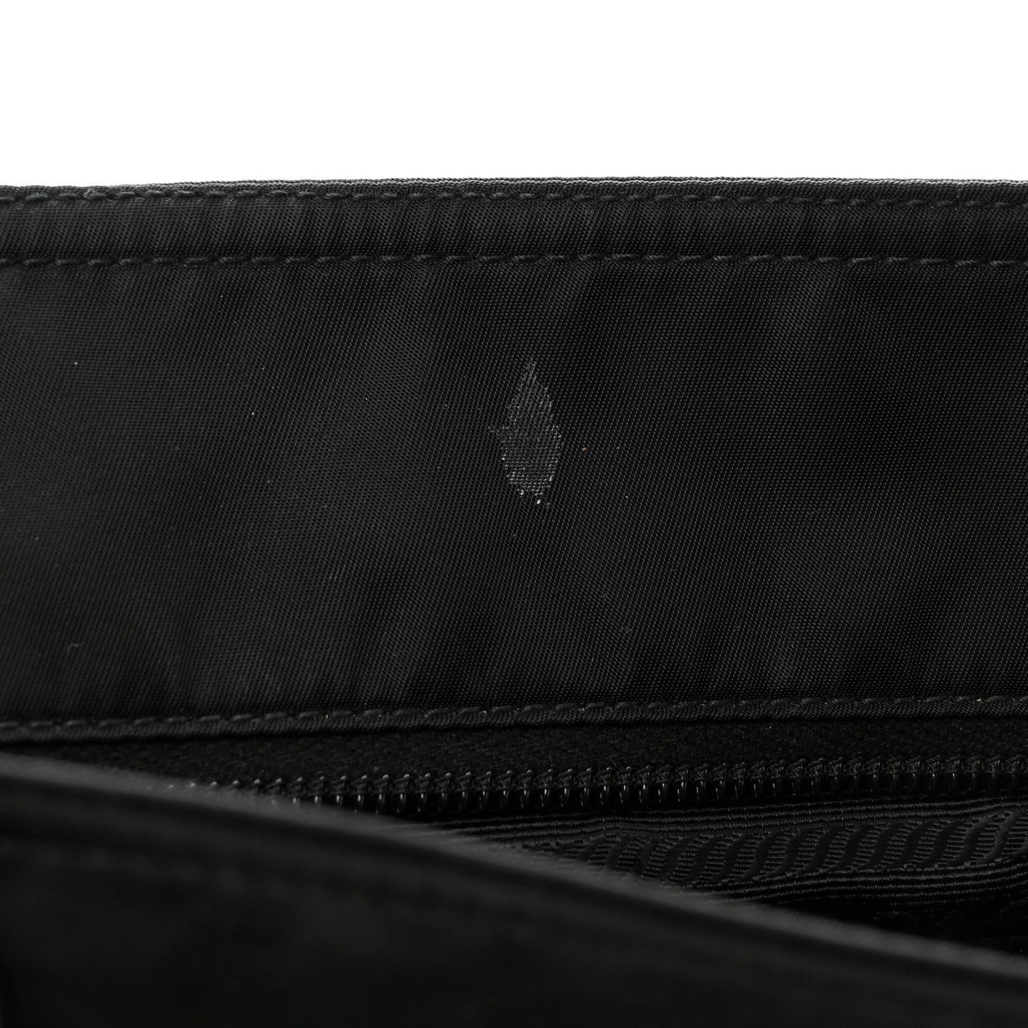 Tessuto Nylon Saffiano Tote Black